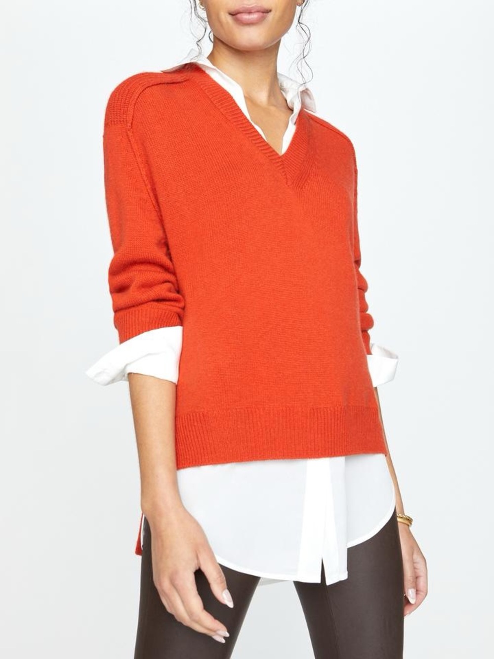 Brochur Walker NWT layered pullover sweater size small